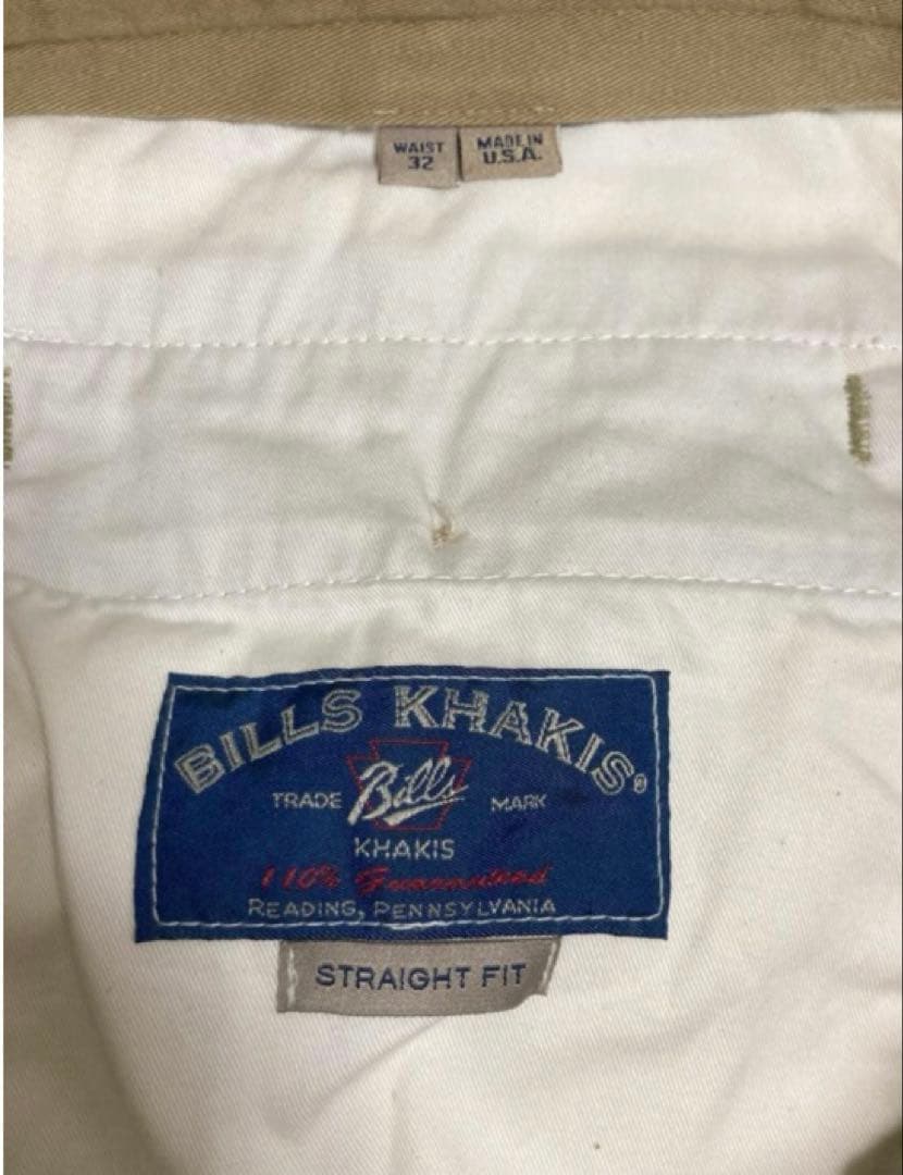 【秋冬オススメ！】BILLS KHAKIS チノ