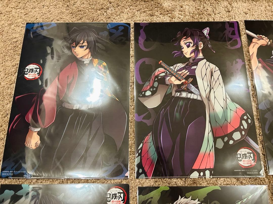 鬼滅の刃　ランチョンマットケース　ワールドツアー　8点セット