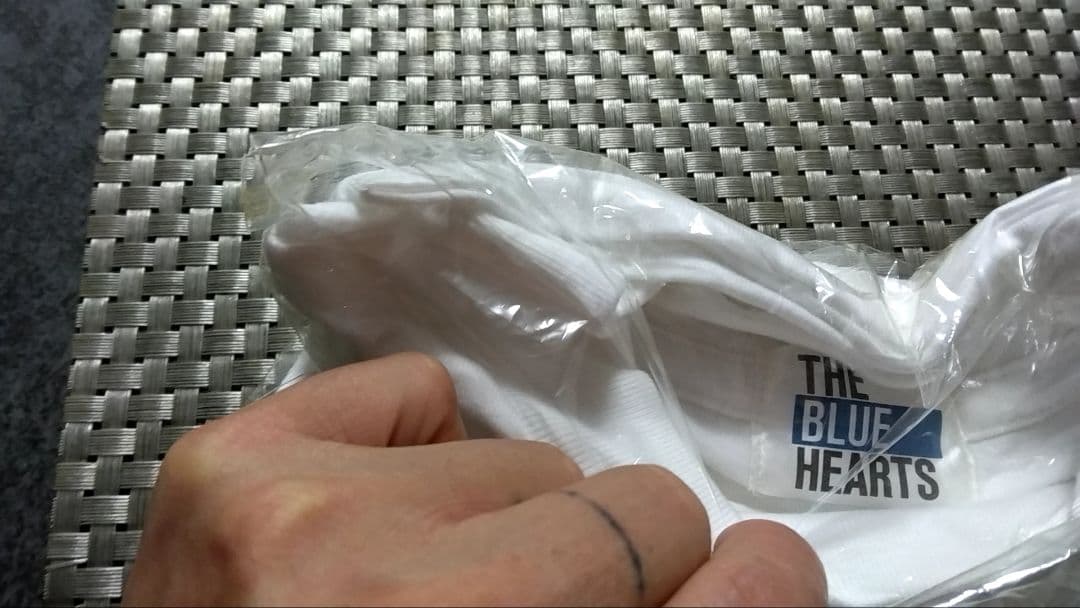 90年代当時物THE BLUE HEARTS ロンT 新品未使用袋入り