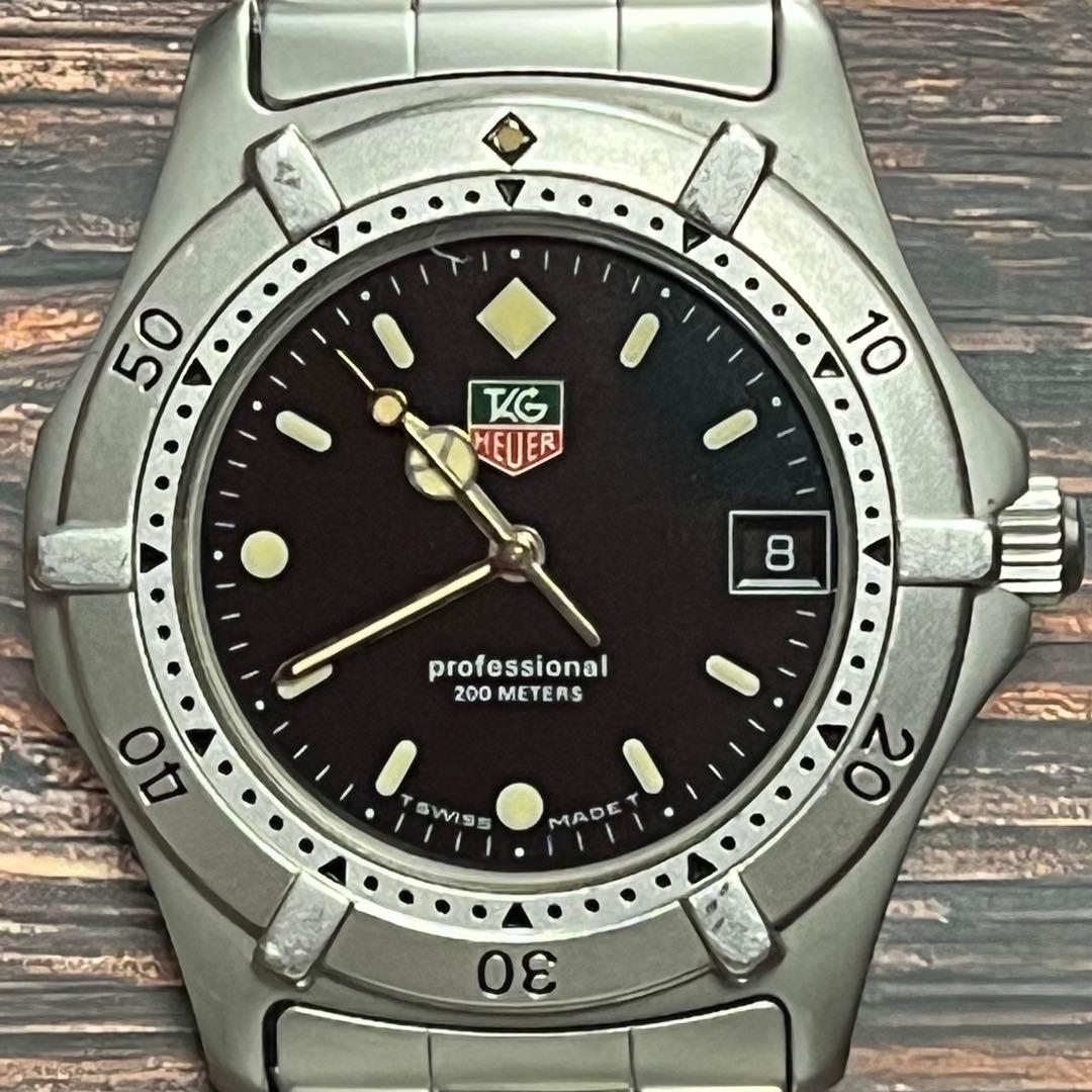 TAGHeuer Professional 200m電池新品962.006F-2