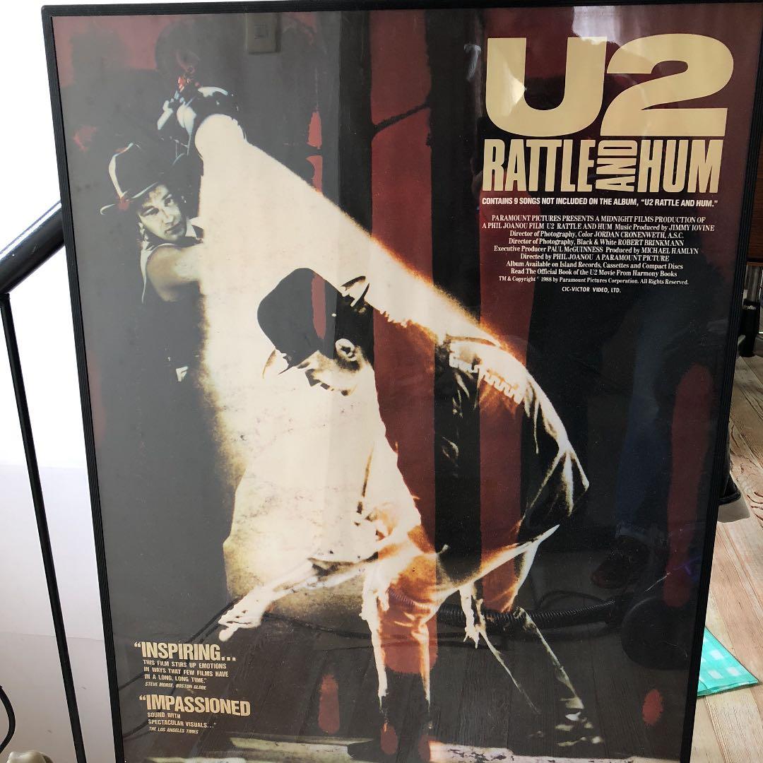 U2 ポスター 額付き