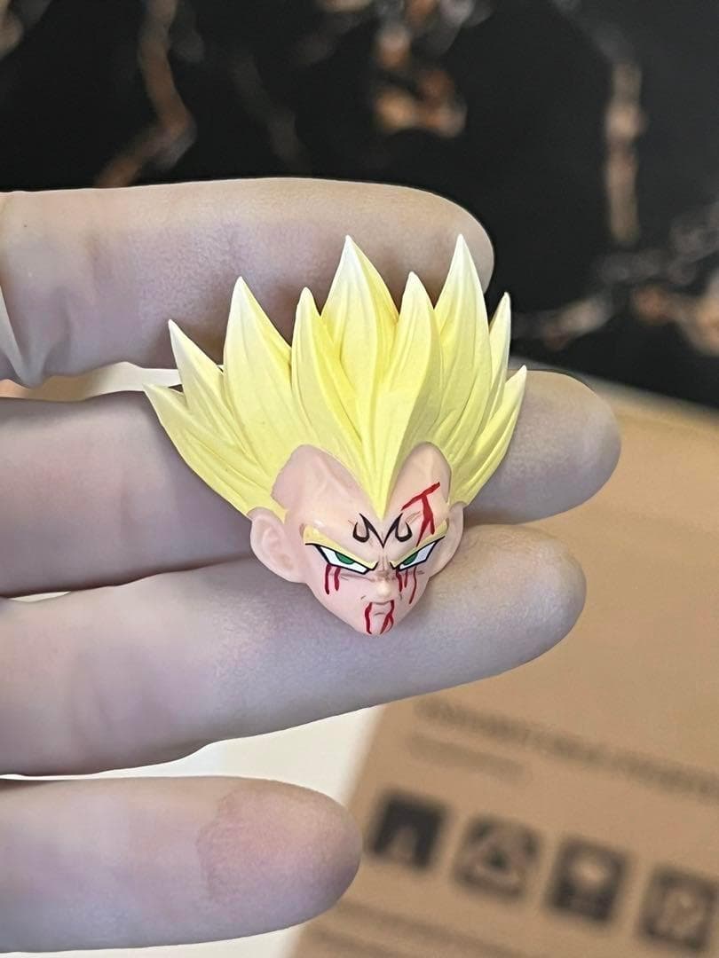 s.h.figuarts 魔人ベジータ ヘッドパーツセット A 流血.ver