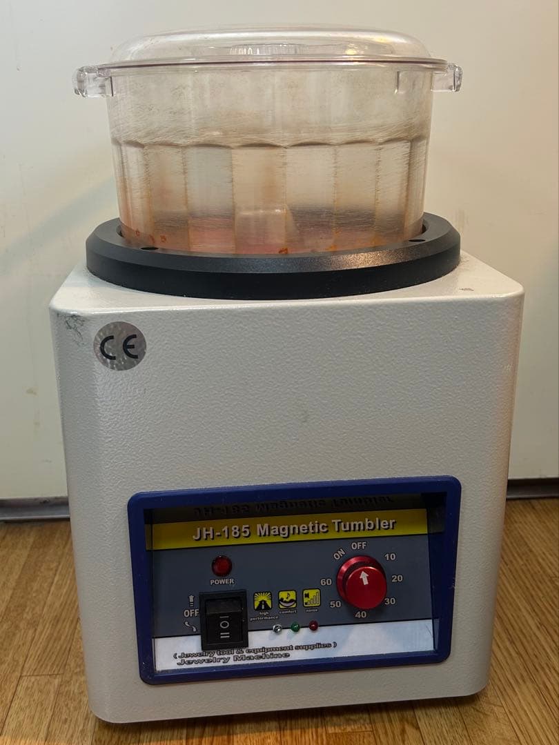 磁気バレル　バレル研磨機JH-185 Magnetic Tumbler