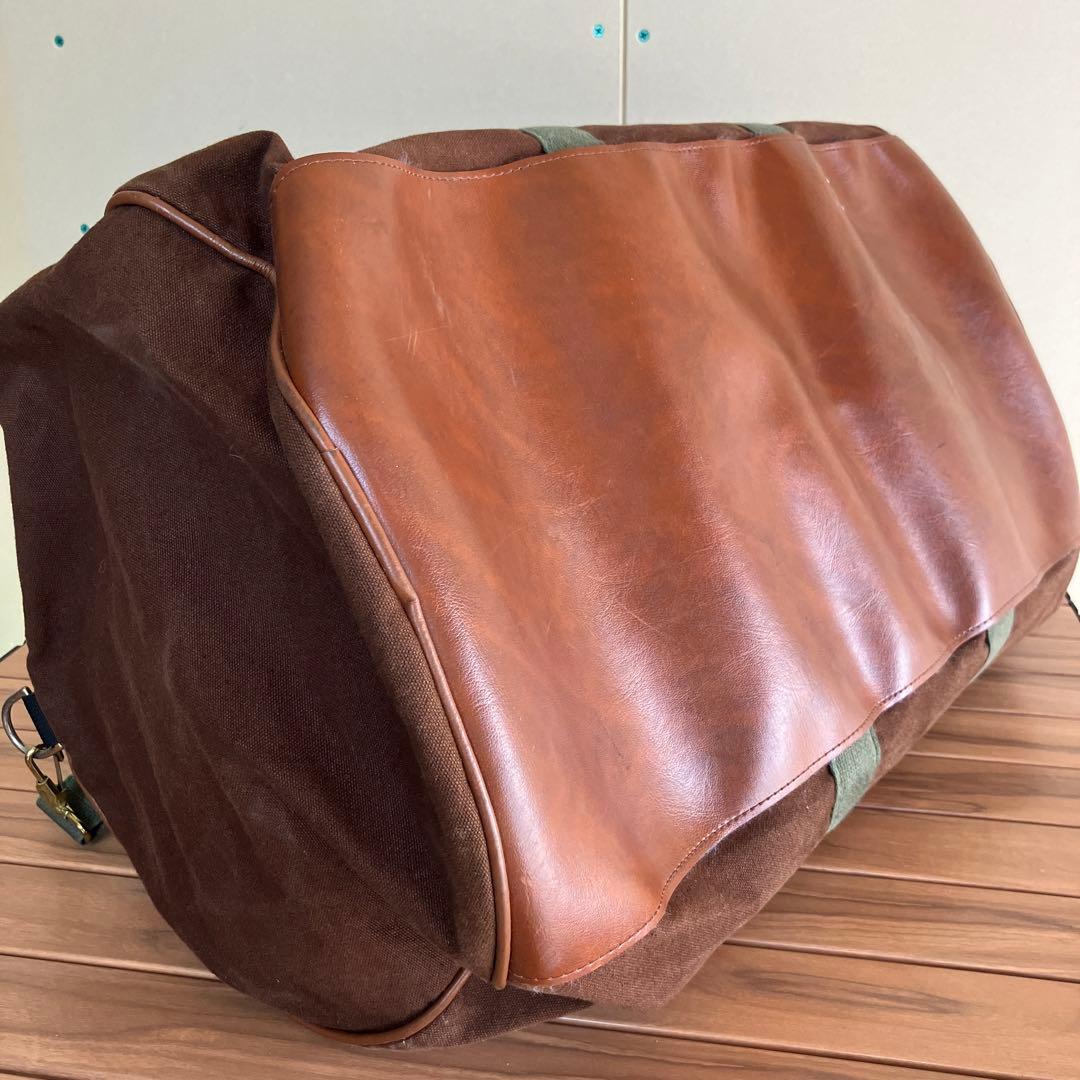 1980年代ビンテージ エルエルビーン レザーハンドル ボストンバッグ