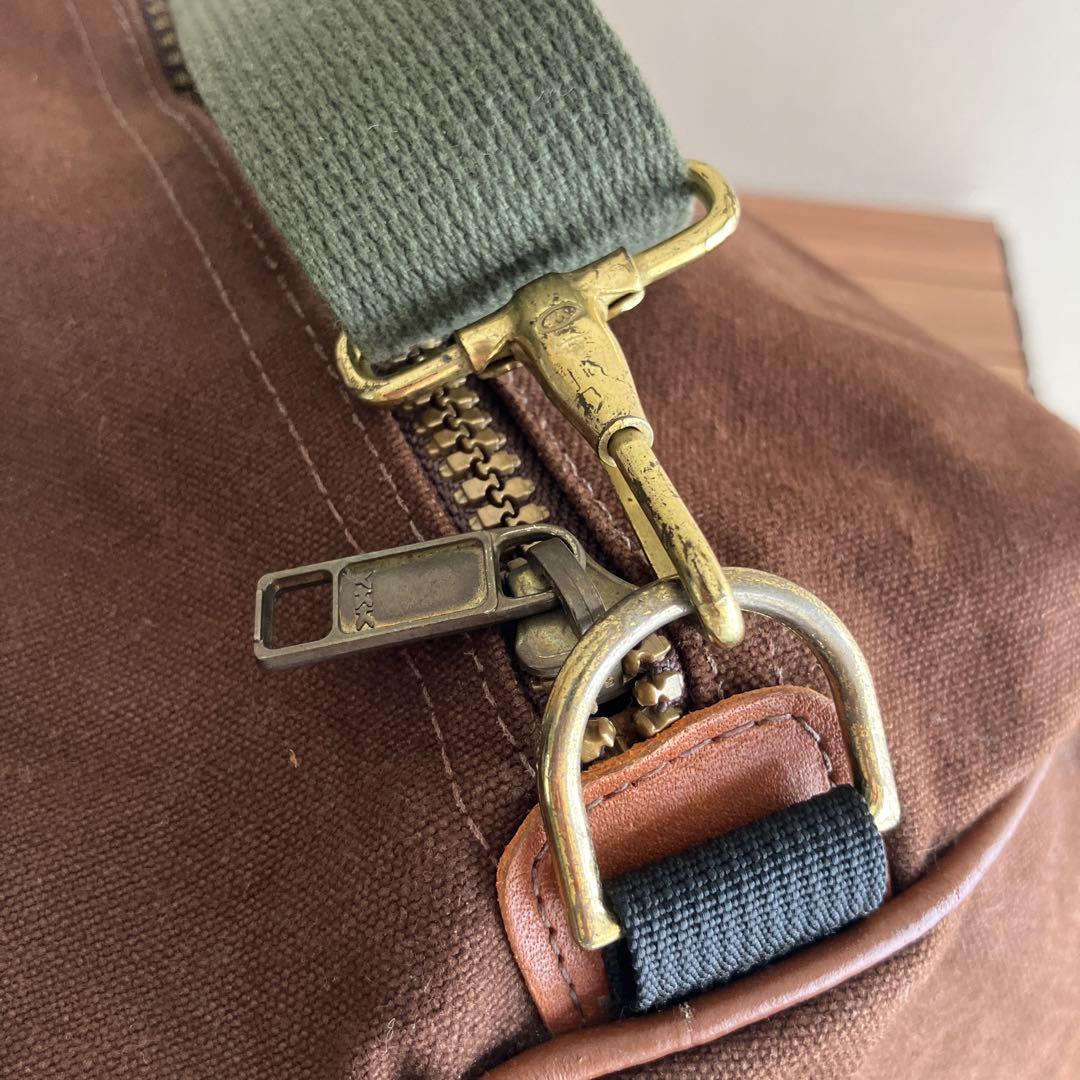 1980年代ビンテージ エルエルビーン レザーハンドル ボストンバッグ