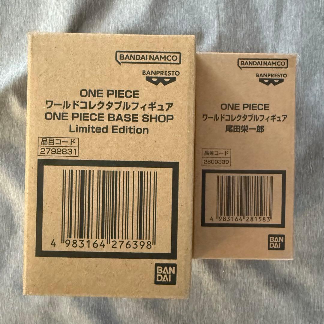 ONE PIECE BASE SHOP ワールドコレクタブルフィギュア2点セット
