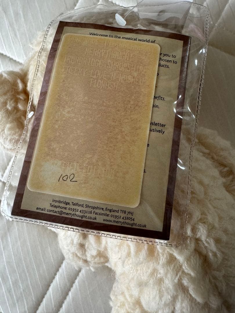 Cherry Thoughts ぬいぐるみ 限定品 102/500