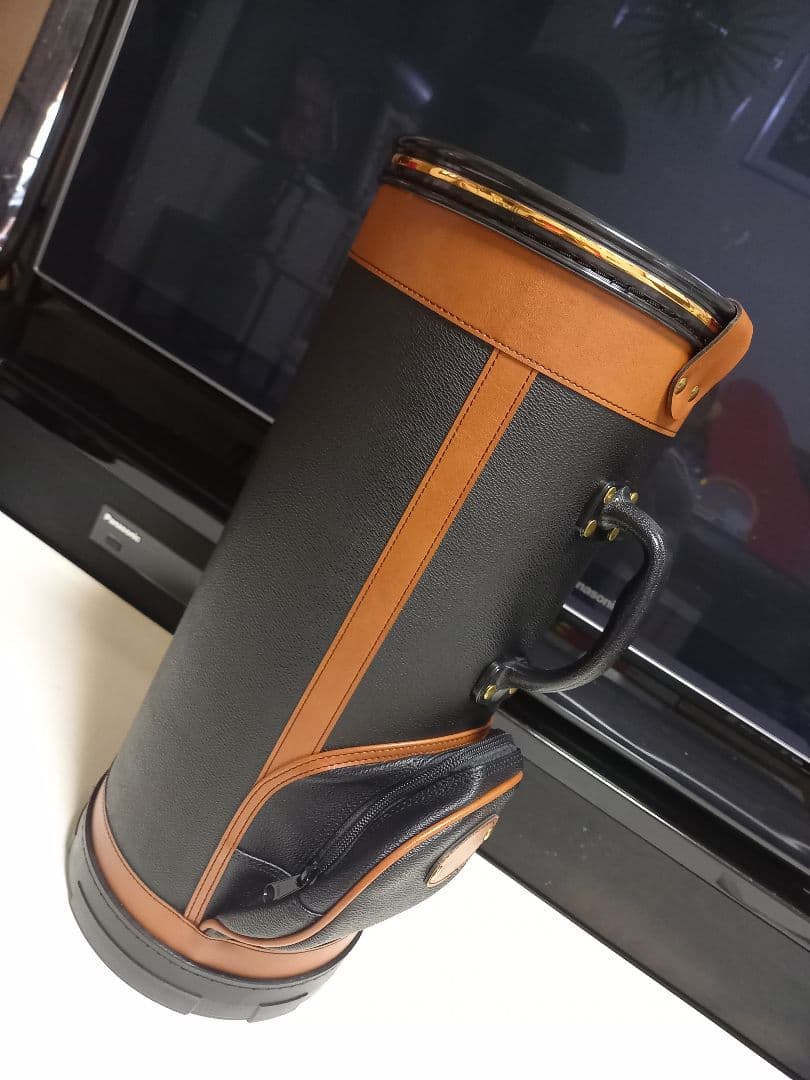 レア　1970's　非売品　イギリス　DUNLOP　ゴルフバッグ型　傘立　ゴミ箱