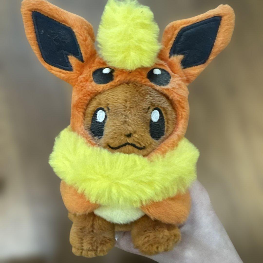 ポケモン イーブイ ポンチョ キーチェーン ぬいぐるみ キーホルダー