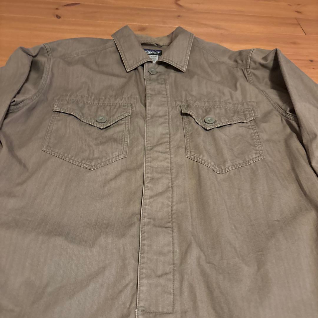 ALP アルファグリーン　MARS パタゴニア　ユーティリティシャツ　ミリタリー