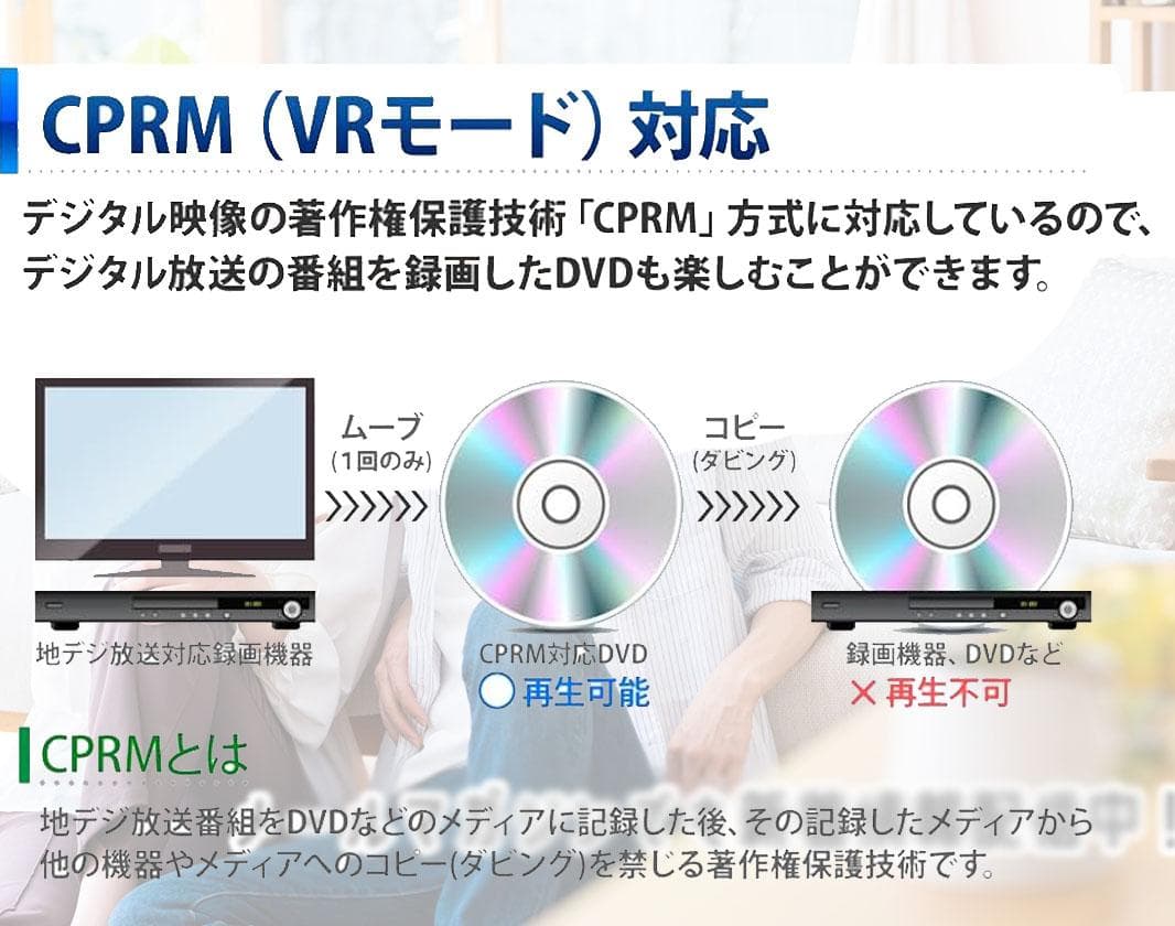 12.6型 DVDポータブル 大画面CPRM対応 リージョンフリー AV入出力