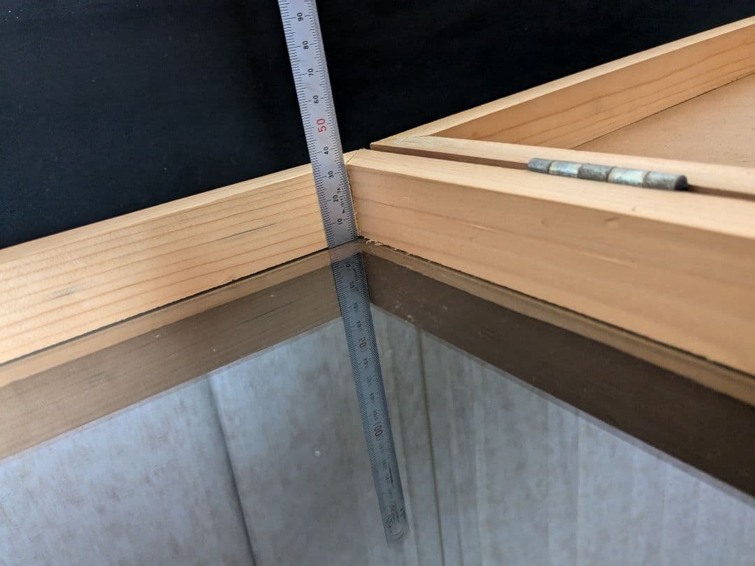 大型USA アンティーク　ガラスショーケース　ジュエリーケース　showcase