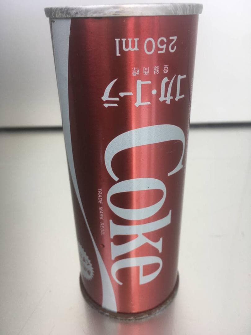 Coca Cola コカ・コーラ 空缶　昭和 ４０年代　 レトロ　ビンテージ