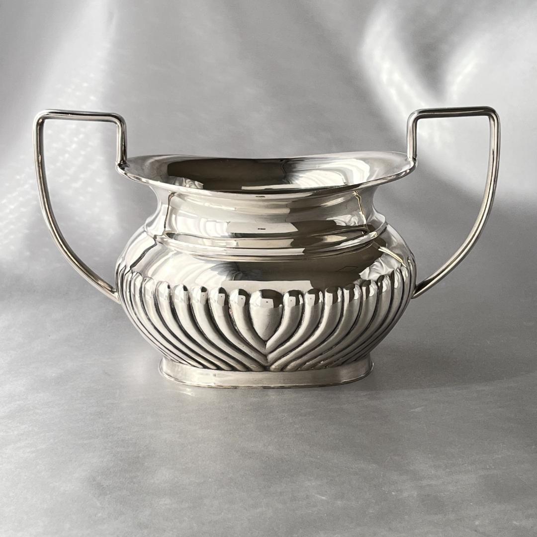 【J B Chatterley & Sons】 ハーフリブのティーセット 3点