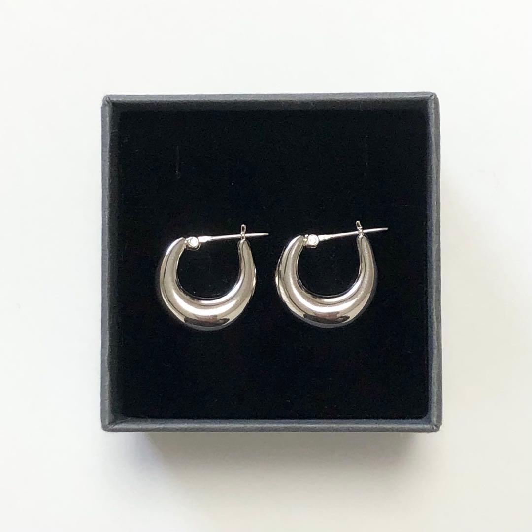 美品 Jouete ジュエッテ ラップピアス SV925+K10+プラチナCT