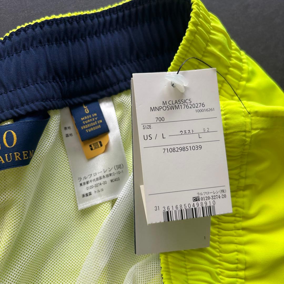 【新品】ラルフローレン RALPHLAUREN ポロ POLO 水着 メンズ L