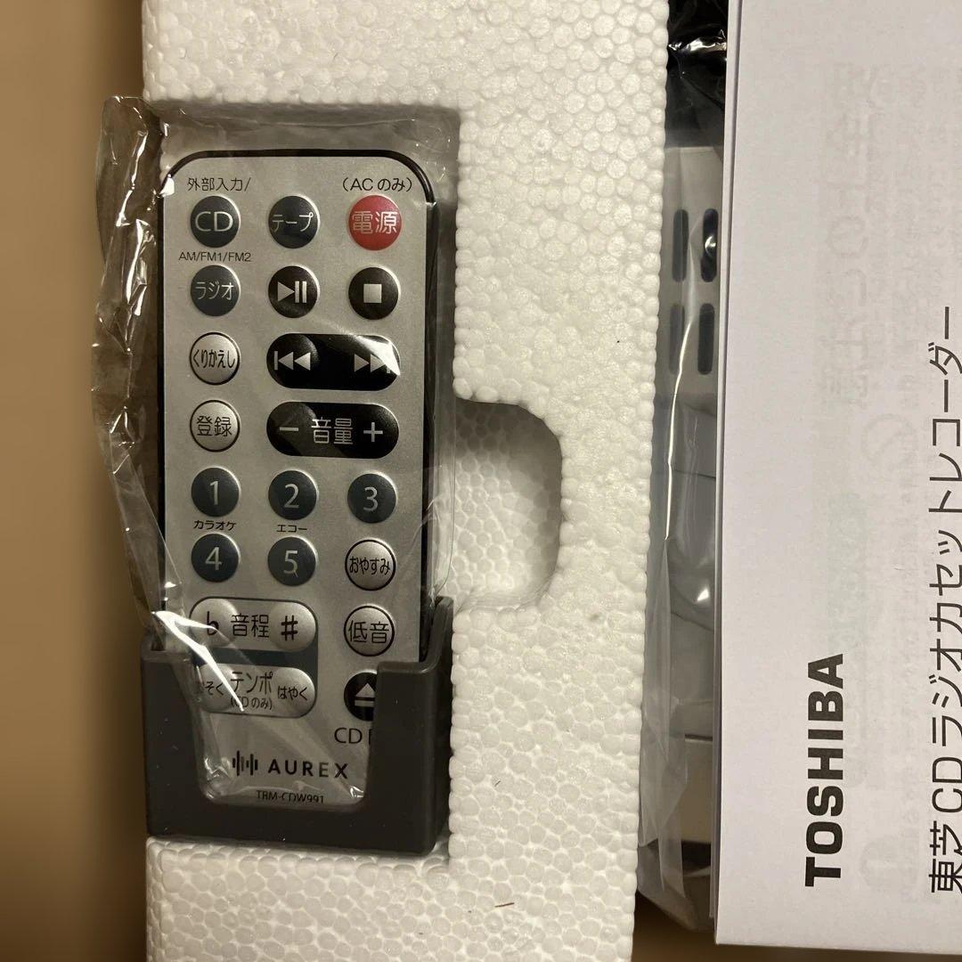 わ*け様 TOSHIBA TY-CDW991 シルバー CDラジオカセットレコー