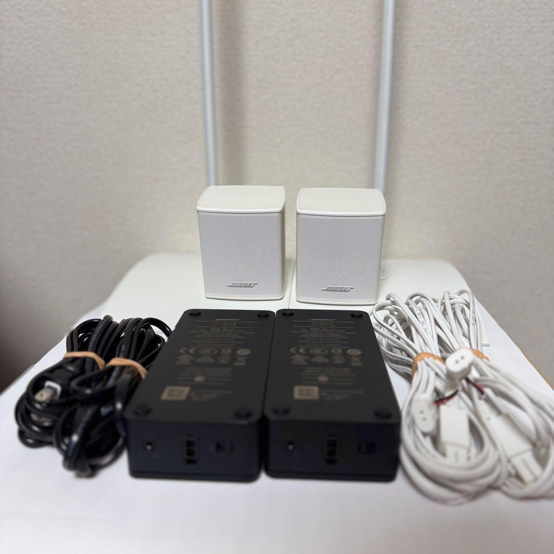 BOSE SURROUND SPEAKERS ホワイト 純正スタンドのセット
