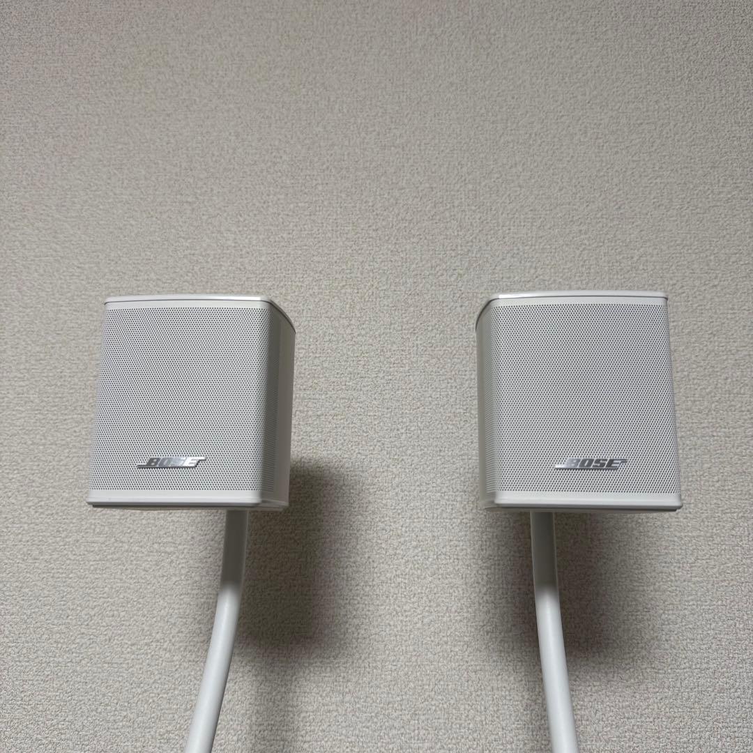 BOSE SURROUND SPEAKERS ホワイト 純正スタンドのセット