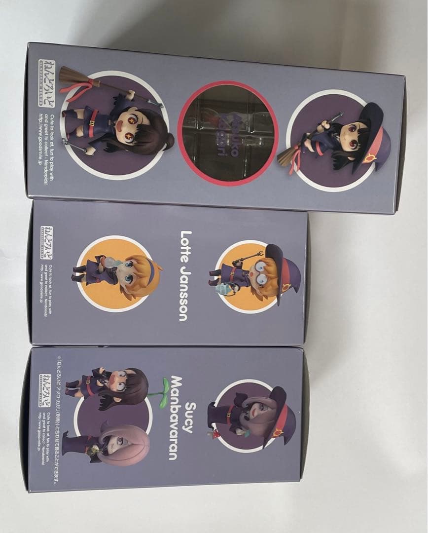 【ねんどろいど】リトルウィッチアカデミア ３体セット