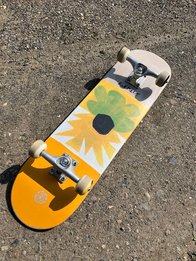 ELEMENT 花柄 スケートボード コンプリート