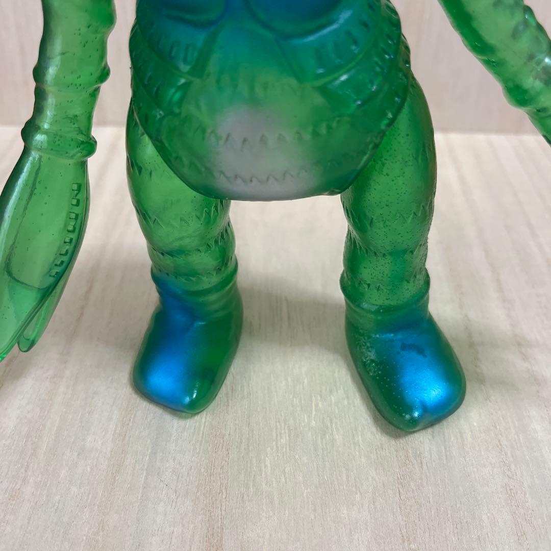 ブルマァク　復刻　ソフビ　バルタン星人　クリア