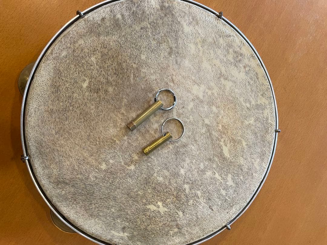 とても軽い「Percusanga」のパンデイロ