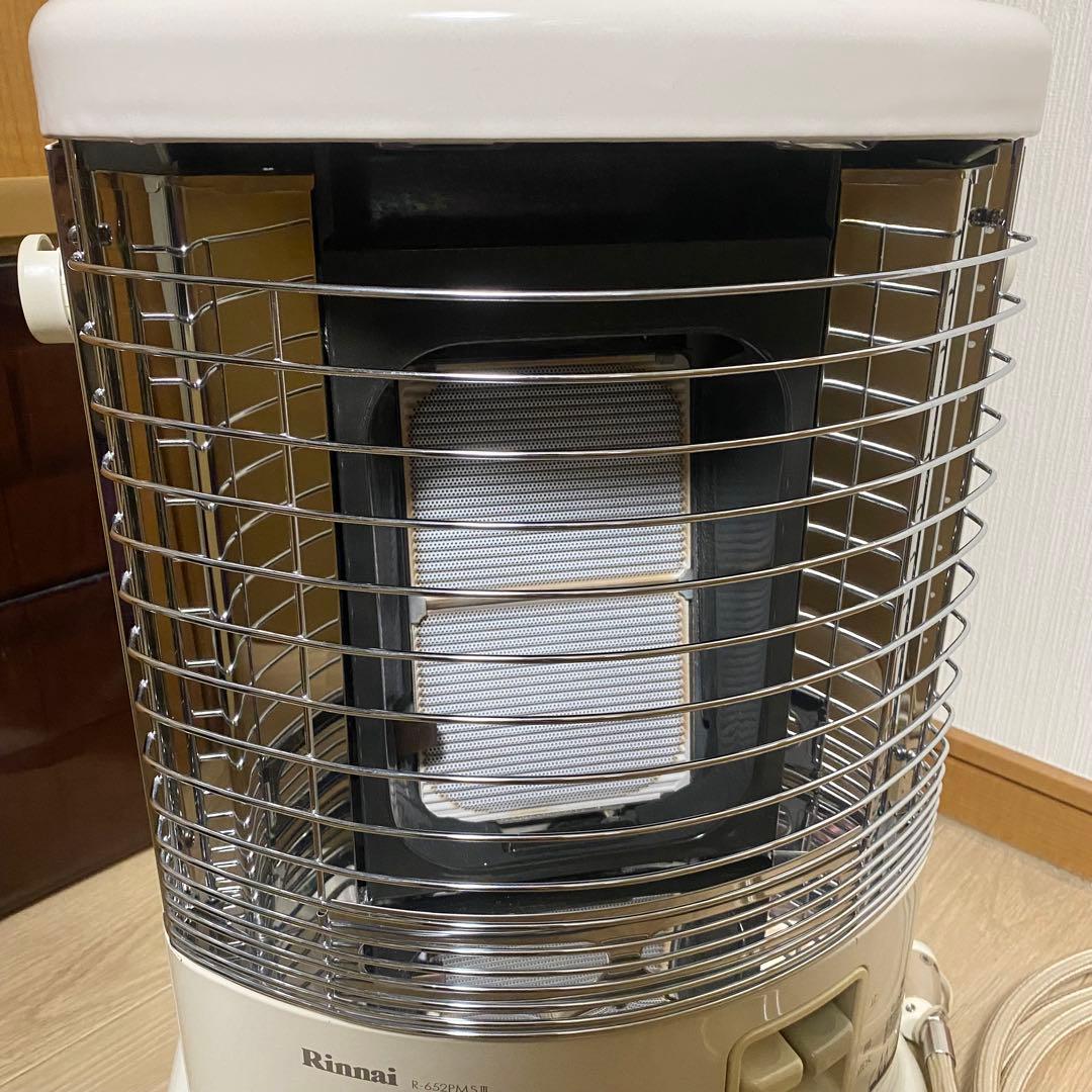 リンナイ ガス赤外線ストーブ 都市ガス Ceramic Heater ガスホース