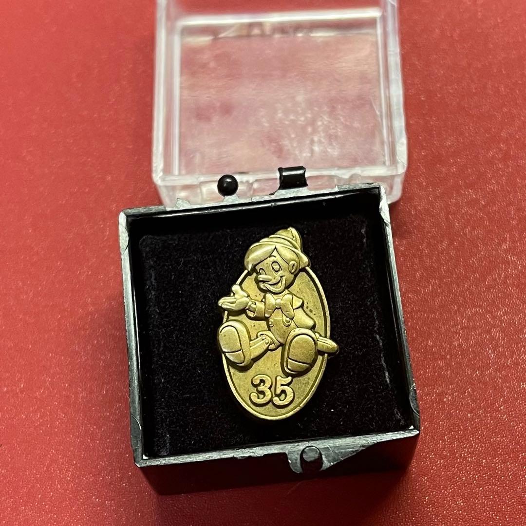 【非売品】ディズニー　勤続35年　キャストピン　アワードピン