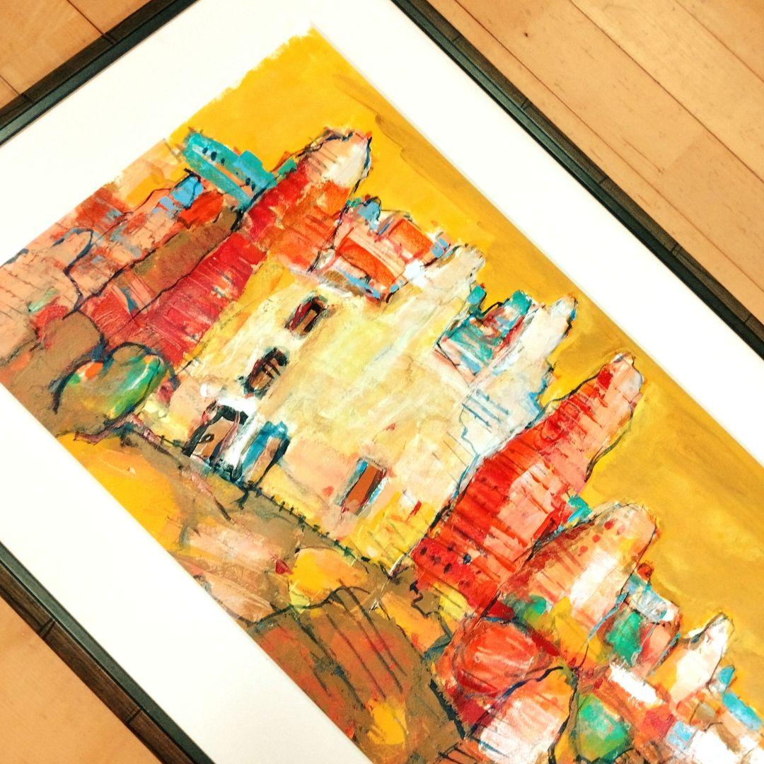 ☆ カッパドキア 大型油彩画