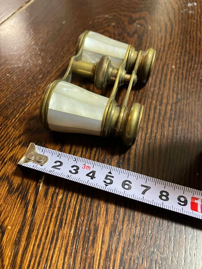 西洋アンティーク　白蝶貝オペラグラス