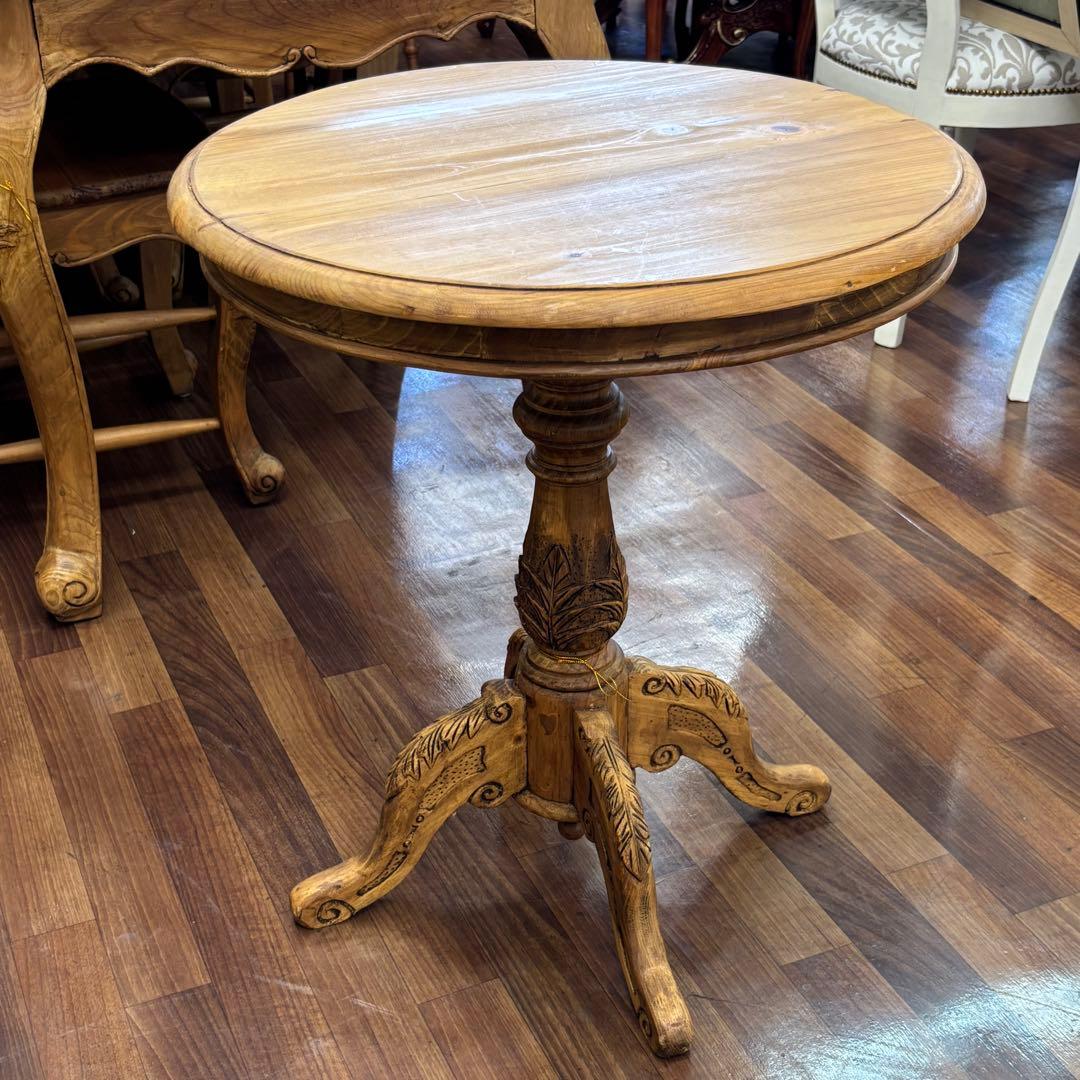 フランス田舎家具 カントリー家具 コーヒーテーブル100%リサイクル杉材