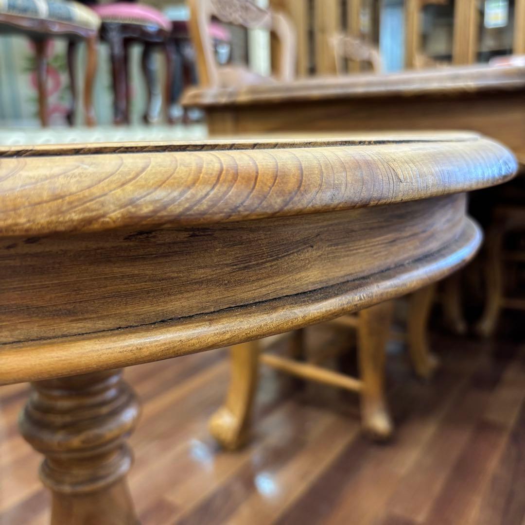 フランス田舎家具 カントリー家具 コーヒーテーブル100%リサイクル杉材