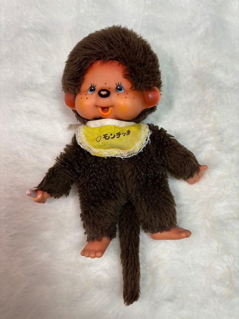 モンチッチ ぬいぐるみ 初期 ブルーアイ 昭和レトロ