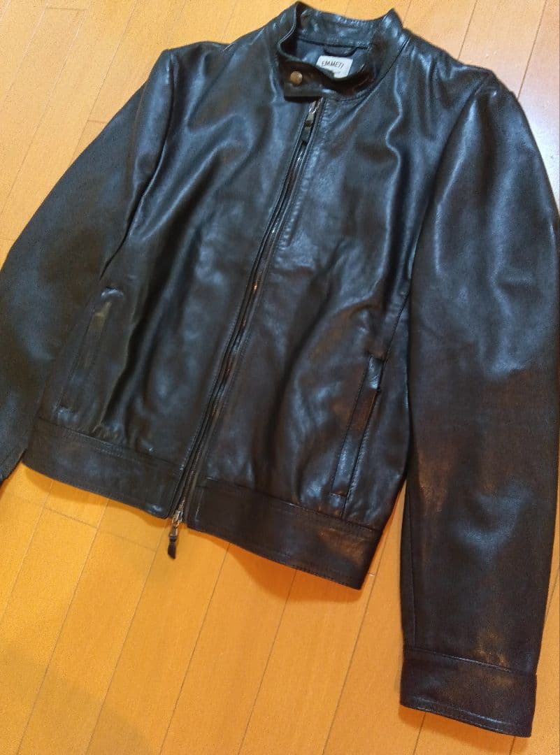 超美品EMMETIエンメティJURIユーリネロ黒ブラック44