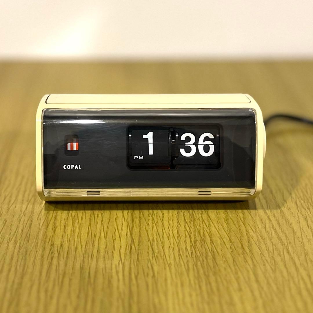 【メンテ済み・動作正常】COPALパタパタ時計 コパル222 ミニ (50Hz)