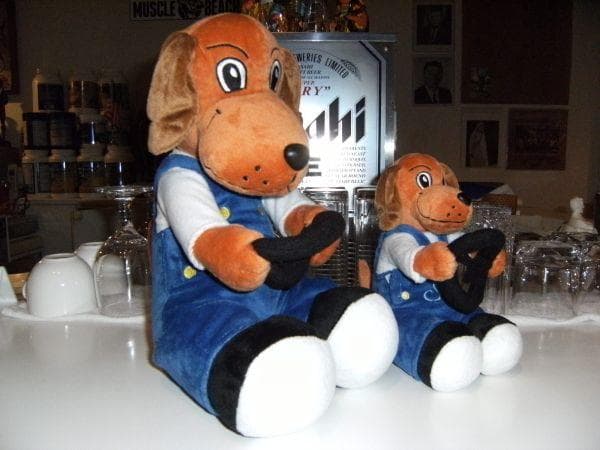 警視庁 自動車 安全運転センター SDワンダくん 親子 ぬいぐるみ 人形 2体