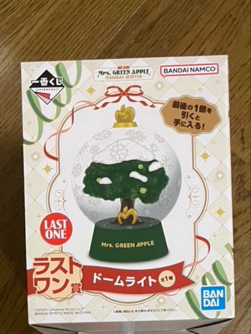一番くじ　Mrs. GREEN APPLE ドームライト LAST ONE賞