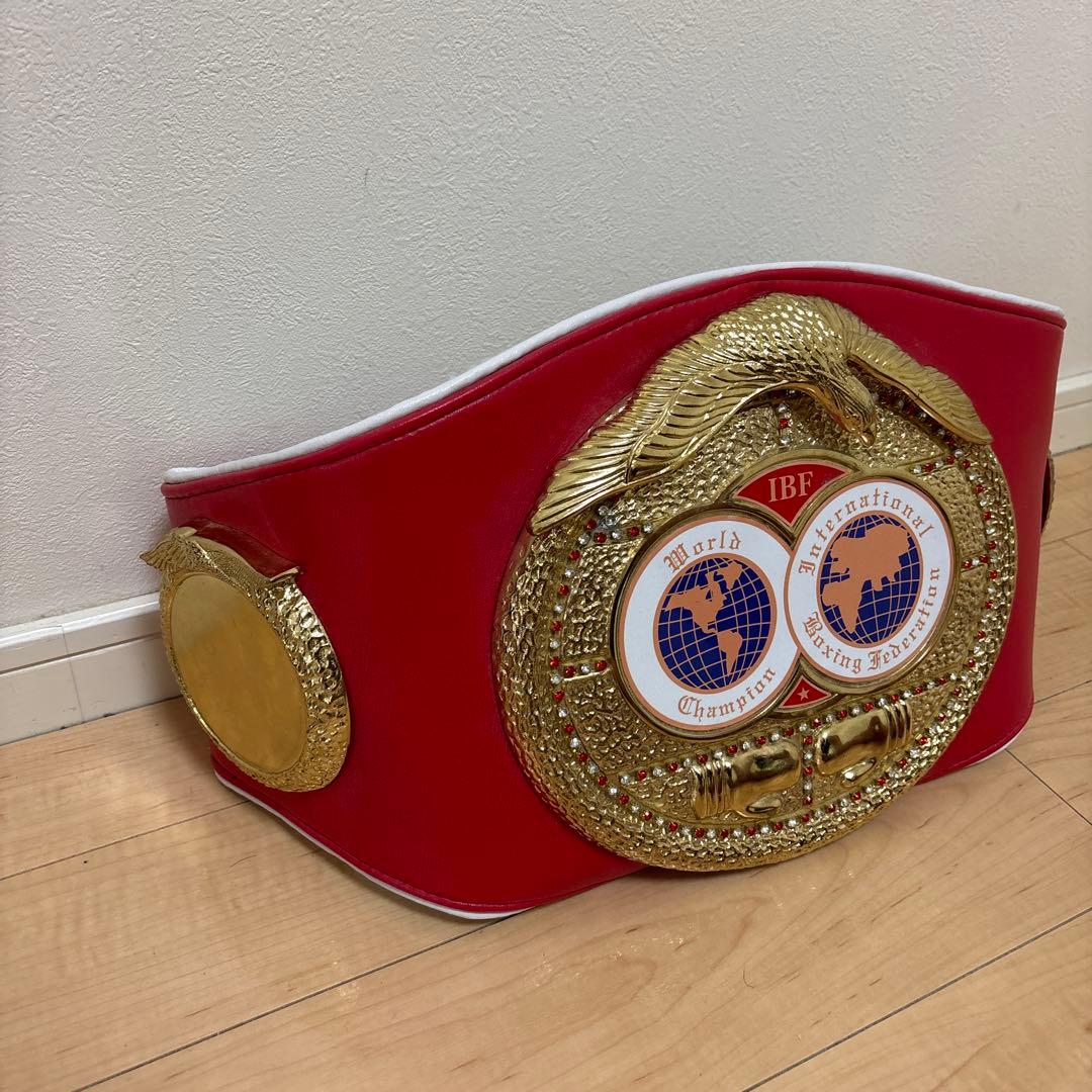 ボクシング　IBFチャンピオンベルト　レプリカ