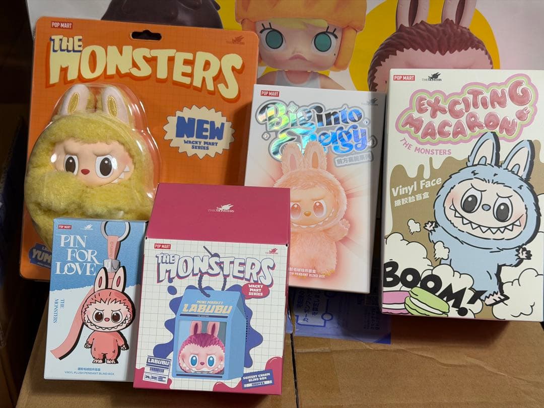 The Monsters LABUBU 人気商品5個セット