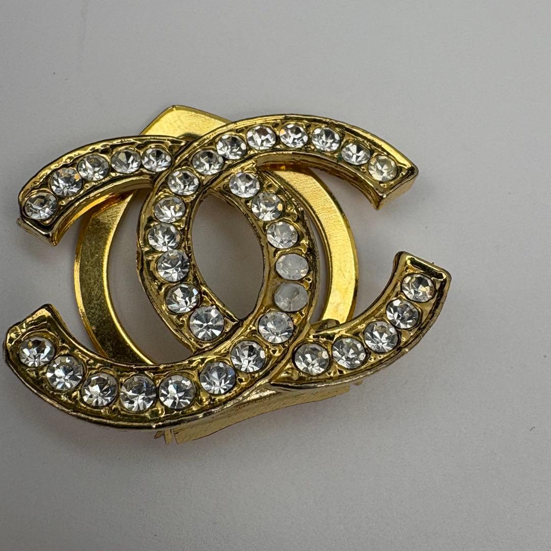 【ニョロ様】シャネル CHANEL スカーフリング スカーフ留め ゴールド