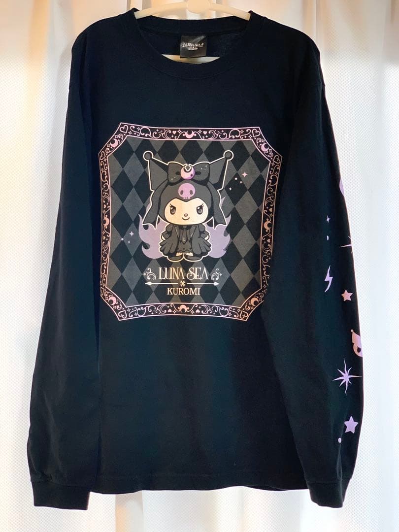 LUNASEA×KUROMI ロンT ルナシー クロミ Tシャツ サンリオ