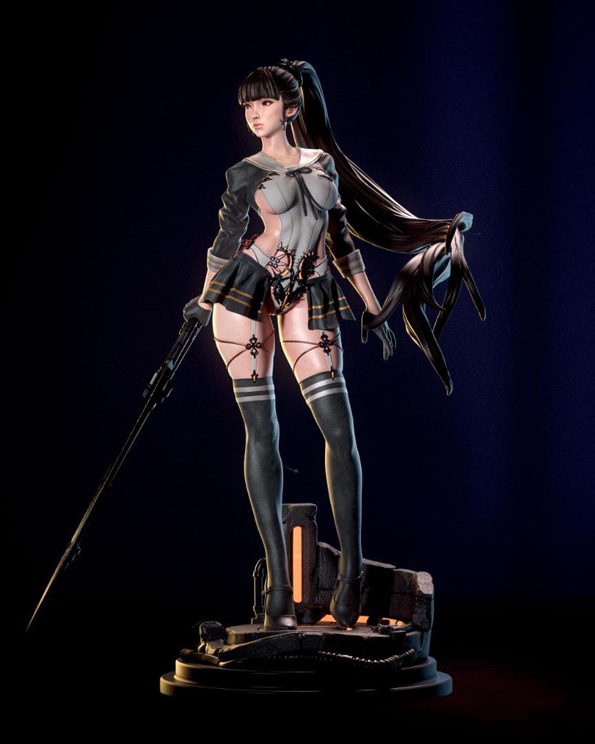 1/6 未塗装未組立 フィギュア ガレージキット ステラ―ブレイド Eve