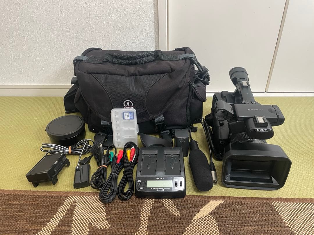 SONY HXR-NX5J 業務用ビデオカメラ ワイコン/マイク付