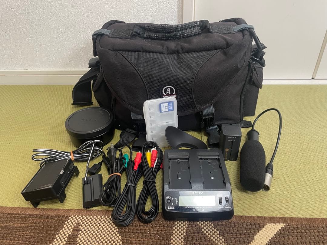 SONY HXR-NX5J 業務用ビデオカメラ ワイコン/マイク付