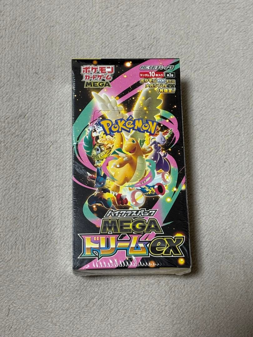 再*可様 ポケモンカード　MEGA ドリームex 1BOXシュリンク付き 未開封