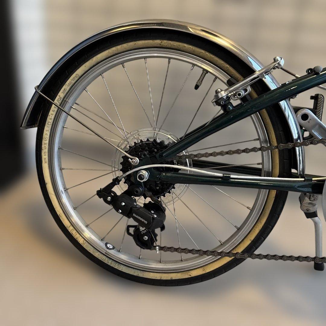 【超美品】DAHON ボードウォークD7 ブリティッシュグリーン（説明書付）