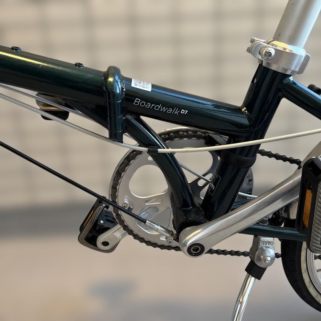 【超美品】DAHON ボードウォークD7 ブリティッシュグリーン（説明書付）