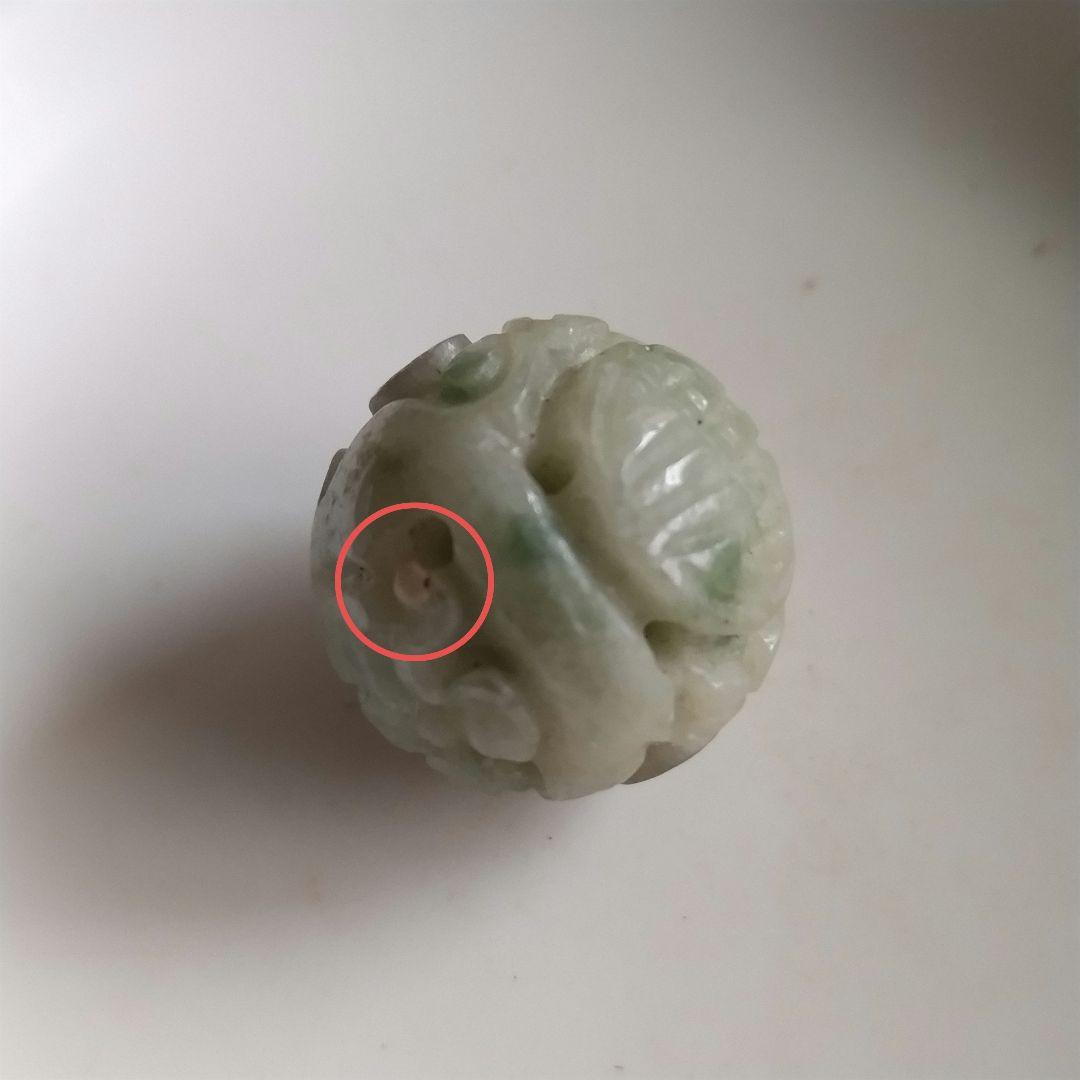 翡翠 彫刻玉 アンティーク