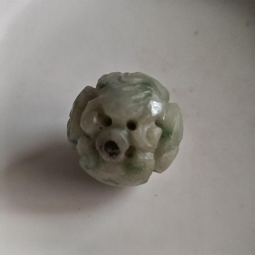翡翠 彫刻玉 アンティーク